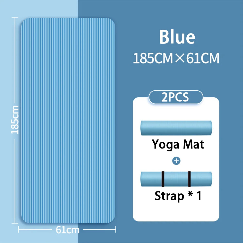 Yoga Mat with Carrying Strap
