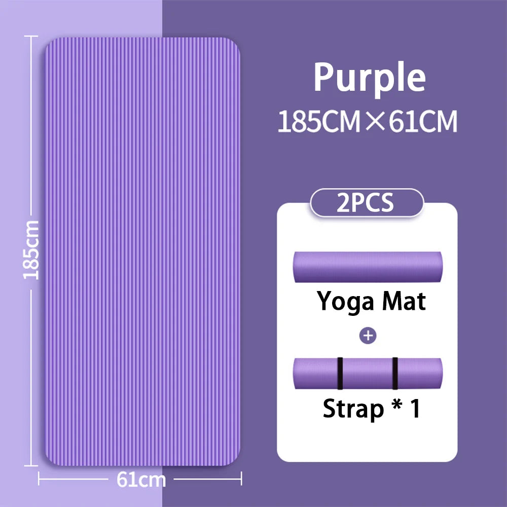 Yoga Mat with Carrying Strap