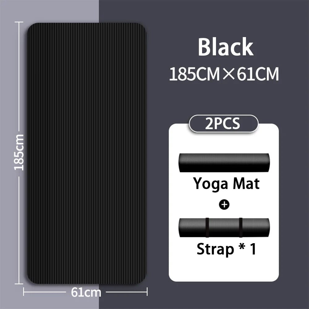 Yoga Mat with Carrying Strap