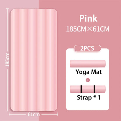 Yoga Mat with Carrying Strap